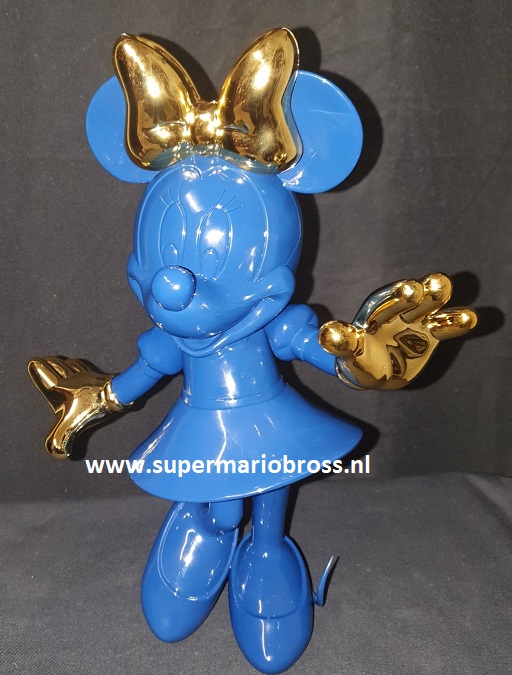 Zin iets Keelholte Minnie Mouse Welcome Glossy Blue Leblon Delienne 30cm - Disney Minnie  Leblon Cartoon Comic Figure New Boxed - https://www.supermariobross.nl
