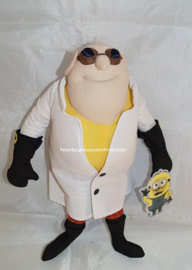 DISPICABLE ME MINION - GRU'S Doctor Nefario- 33 cm Stoffen uitvoering ...