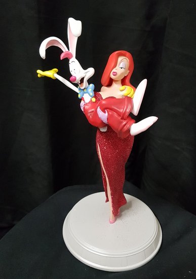 Disneyland Jessica Rabbit Handpainted Medium Figure 27cm High Disneypark  Collection New Boxed 