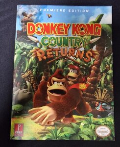 Donkey Kong Country Returns Prima official strategy Game Guide