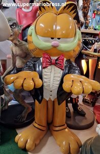 Garfield Waiter Butler Paws Ober 3Ft High Big life size Polyester Cartoon Comic Statue 