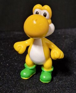 Yoshi Yellow Supermario action Figure toy 6cm Pvc Merchandise 