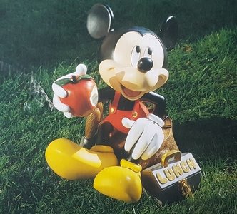 Premisse cafe Sluier Mickey Mouse aan het Picknicken - 30 cm Boxed - Disney Mickey T Break Beeld  - Boxed - https://www.supermariobross.nl