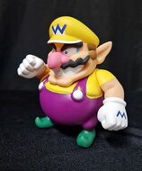 Wario Pvc Action Figure 12cm High Super Mario Bros Merchandise collectible