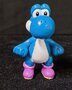 Yoshi Blauw Supermario action Figure toy 6cm Pvc Merchandise 