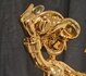 Scrooge Mc Duck with walking Stick Chromed Gold Replica Pop Art collectible Sculpture 