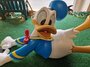 Disney Donald Duck with Lawn mower Heisner Cartoon Comic Statue original boxed