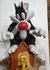 Sylvester & Tweety Cuckoo Clock 15 "  Warner Bros Looney Tunes collectible figurine Decoration  