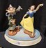 Snow White and Dancing Partner Dopey and Sneezy with Base  Wdcc Figur