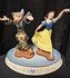 Snow White and Dancing Partner Dopey and Sneezy with Base  