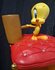 Sylvester &Tweety CD Rek 117cm Warner Bros Cartoon Comic PolyResin Collectible New 