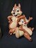 Chip and Dale  Garden Statue Cartoon Comic Disney Home Original Sculpt Boxed