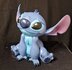 Stitch Ears Up Cartoon Comic collectible Disney Home Original figur 30cm Boxed